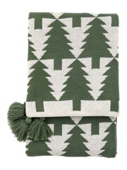 Gallery Home Green Natures Forest Knitted Tree Throw 1300x1700mm - Image 3 of 3