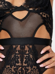 Ann Summers Black Ethereal Lace Cut Out Body - Image 4 of 5