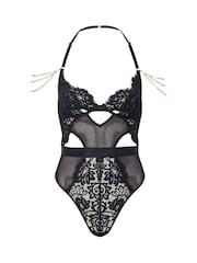 Ann Summers Black Ethereal Lace Cut Out Body - Image 5 of 5