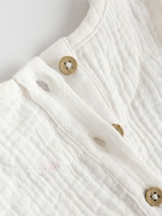 White Strawberry 100% Cotton Baby Shirt And Shorts Set (0mths-3yrs) - Image 13 of 13