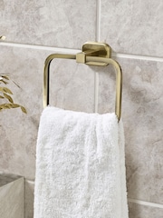 Gold Tone Garda Towel Ring - Image 1 of 6