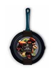 Barbary and Oak Teal 26cm Cast Iron Round Fry Pan - Image 9 of 9