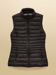 Joules Kenley Black Showerproof Padded Gilet - Image 8 of 8