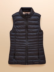 Joules Kenley Navy Showerproof Padded Gilet - Image 9 of 9