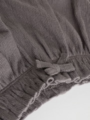 Charcoal Grey/ Cream Ditsy - Baby Jersey 100% Cotton Shorts 3 Pack - Imagen 10 de 11