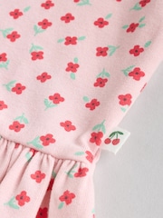 Red/ Pink/ White Strawberry Baby Frill T-Shirt and Shorts Set 6 Piece - Image 11 of 16