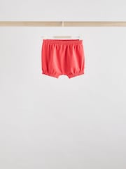 Red/ Pink/ White Strawberry Baby Frill T-Shirt and Shorts Set 6 Piece - Image 4 of 16