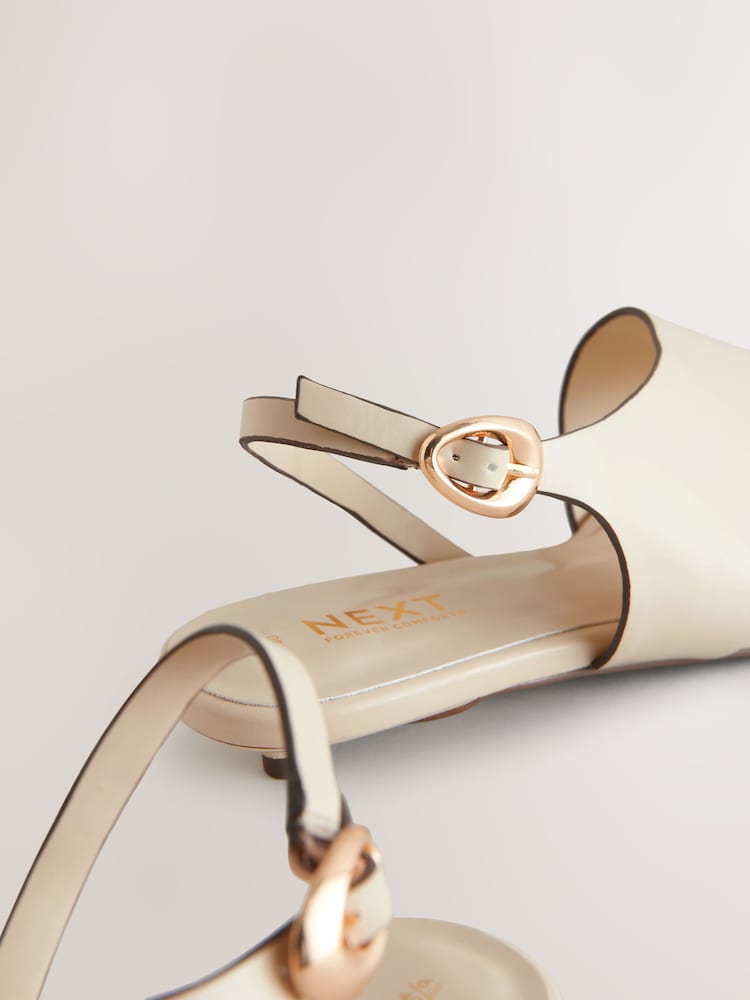 Bone White - Forever Comfort® Embellished Toe Loop Sandals - Image 9 of 9 Bone White - Forever Comfort® Embellished Toe Loop Sandals - Image 9 of 9