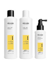 Nioxin Scalp + Hair Thickening System 1 for Natural Hair with Light Thinning Loyalty Kit - Image 1 of 5