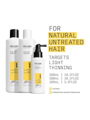 Nioxin Scalp + Hair Thickening System 1 for Natural Hair with Light Thinning Loyalty Kit - Image 2 of 5