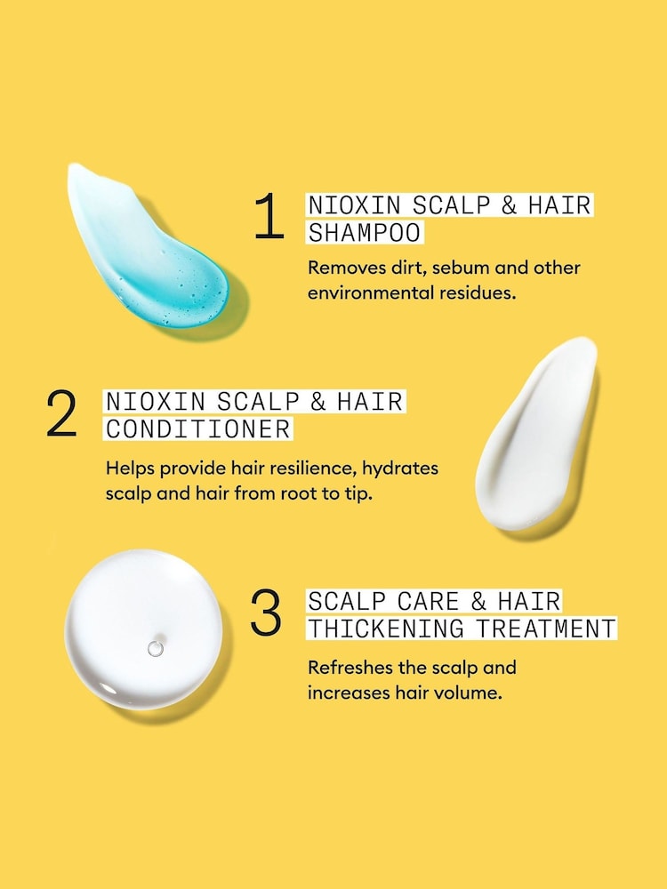 Nioxin Scalp + Hair Thickening System 1 for Natural Hair with Light Thinning Loyalty Kit - Image 5 of 5