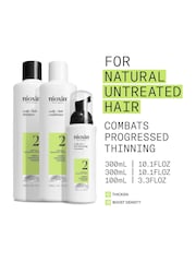 Nioxin Scalp + Hair Thickening System 2 for Natural Hair with Progressed Thinning Loyalty Kit - Image 2 of 5