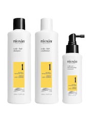 Nioxin Scalp + Hair Thickening System 1 for Natural Hair with Light Thinning Trial Kit - Image 1 of 5