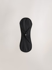 Black Heavy Flow Period Liners Knickers with Wash Bag 3 Pack - Image 2 of 6