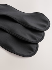 Black Heavy Flow Period Liners Knickers with Wash Bag 3 Pack - Image 3 of 6