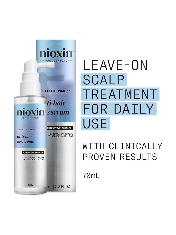 Nioxin AntiHair Loss Serum Hair Growth Serum for Thinning Hair 70ml - Image 2 of 5