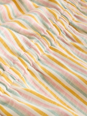Stripe and Spot Printed 100% Cotton Baby Rompers 2 Pack - Image 7 of 8