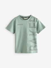Baker by Ted Baker Graphic Print 100% Cotton T-Shirt - Image 1 of 4