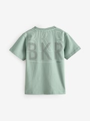 Baker by Ted Baker Graphic Print 100% Cotton T-Shirt - Image 2 of 4
