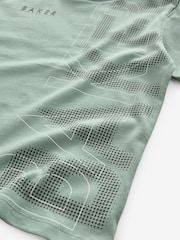Baker by Ted Baker Graphic Print 100% Cotton T-Shirt - Image 3 of 4