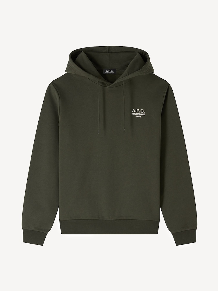 A.P.C. Green Standard Rue Madame Hoodie - Image 4 of 4