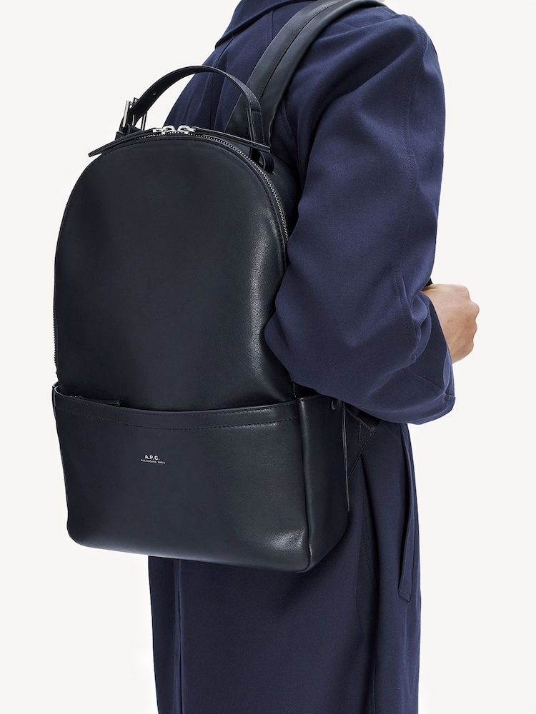 A.P.C. Black Nino Backpack - Image 2 of 4