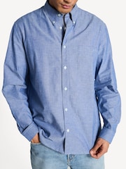A.P.C. Blue Embroidered Edouard Shirt - Image 3 of 5