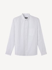 A.P.C. White Embroidered Edouard Shirt - Image 1 of 3