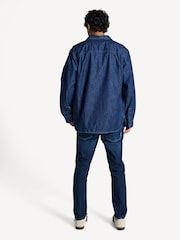 A.P.C. Blue Malo Logo Shirt - Image 2 of 4