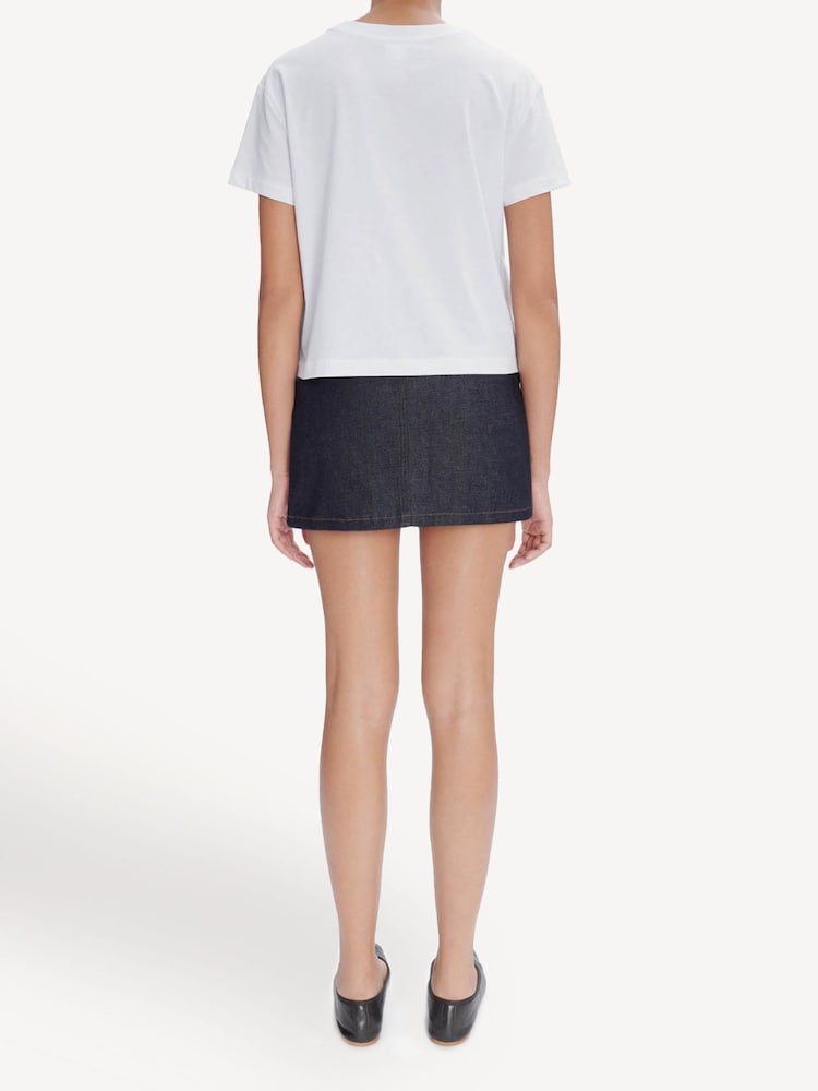 A.P.C. White Boxy Rue Madame T-Shirt - Image 2 of 4 A.P.C. White Boxy Rue Madame T-Shirt - Image 2 of 4