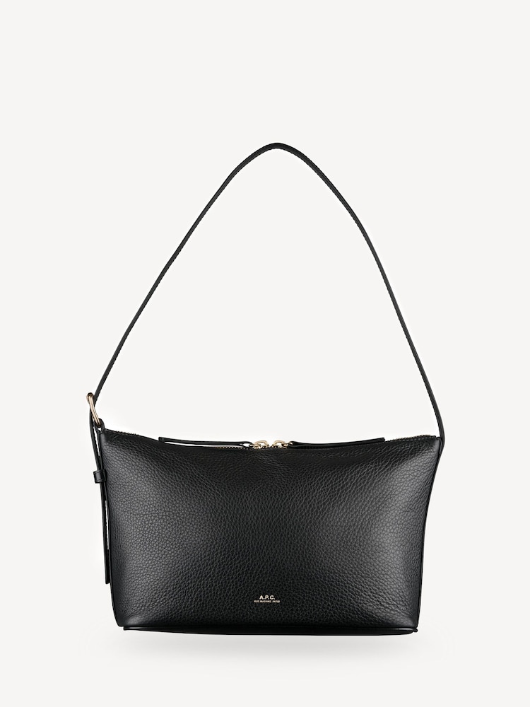 A.P.C. Black Vera Shoulder Bag - Image 1 of 5
