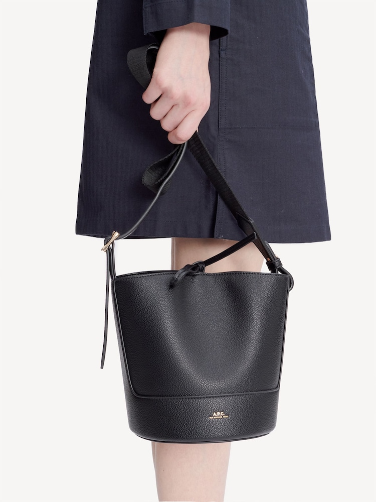 A.P.C. Black Ana Small Bag - Image 2 of 4