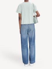 A.P.C. Green Boxy Rue Madame T-Shirt - Image 2 of 4