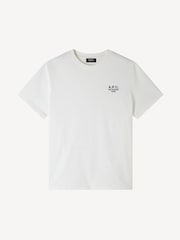 A.P.C. White Standard Rue Madame T-Shirt - Image 1 of 3