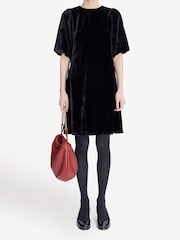 A.P.C. Black Sterling Mini Dress - Image 1 of 3