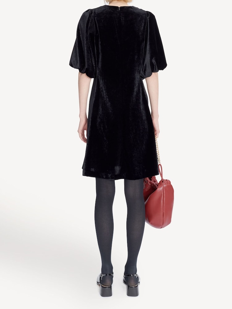 A.P.C. Black Sterling Mini Dress - Image 2 of 3