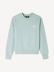 A.P.C. Green Rue Madame Standard Sweatshirt - Image 1 of 4