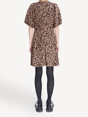 A.P.C. Leopard Print Sterling Mini Dress - Image 2 of 3