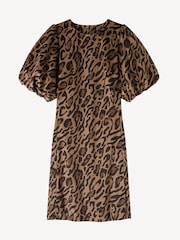 A.P.C. Leopard Print Sterling Mini Dress - Image 3 of 3