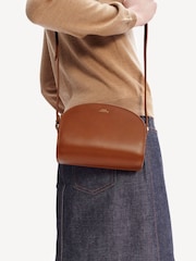 A.P.C. Brown Mini Half-Moon Bag - Image 2 of 8