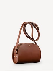 A.P.C. Brown Mini Half-Moon Bag - Image 5 of 8