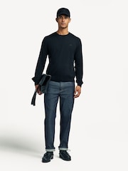 A.P.C. Black Matt Logo Sweater - Image 2 of 8