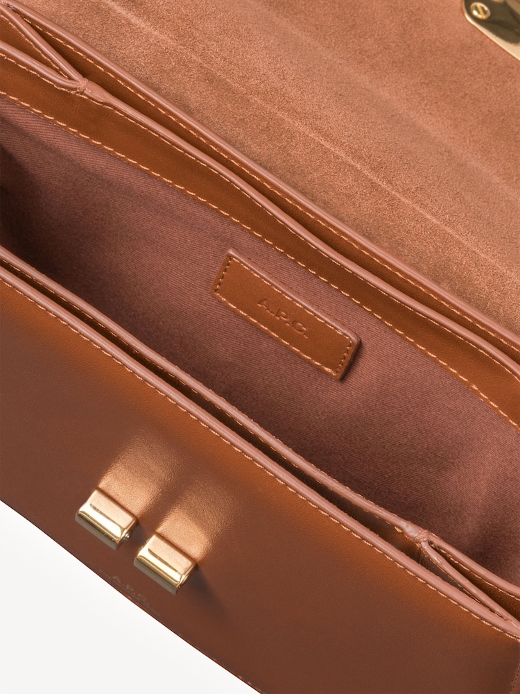 A.P.C. Tan Grace Small Bag - Image 5 of 5
