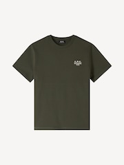 A.P.C. Green Standard Rue Madame T-Shirt - Image 5 of 5