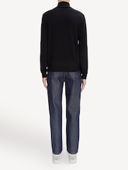 A.P.C. Black Hector Logo Sweater - Image 2 of 3