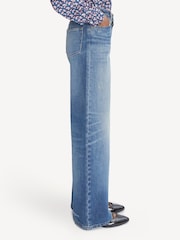 A.P.C. Blue Elisabeth Wide Leg Jeans - Image 5 of 6