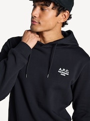 A.P.C. Black Standard Rue Madame Hoodie - Image 5 of 7