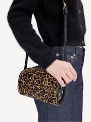 A.P.C. Cheetah Print Mini Half-Moon Bag - Image 2 of 5