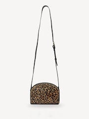 A.P.C. Cheetah Print Mini Half-Moon Bag - Image 3 of 5