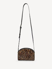 A.P.C. Cheetah Print Mini Half-Moon Bag - Image 4 of 5